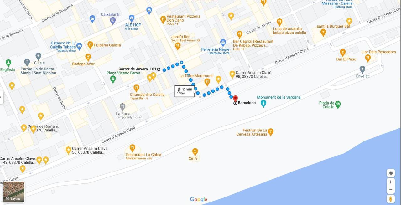 Can Martinez Calella Beach Boutique Apartment 外观 照片